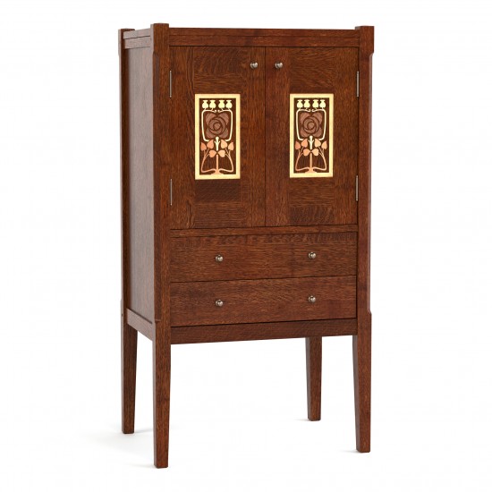 Mission Rose Wall Cabinet