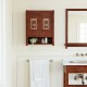 Mission Rose Wall Cabinet