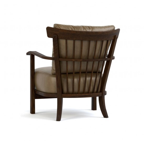 Hudson Valley Wood-Frame Chair