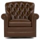 Wharton Tufted Swivel Chair