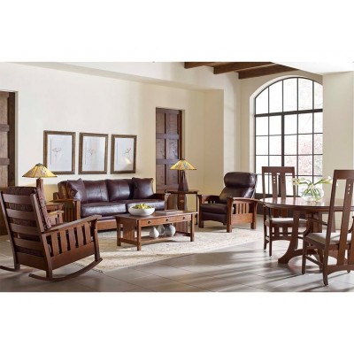 Bow Arm Morris Chair