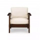 Dearborn Wood-Frame  Lounge Chair