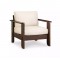 Dearborn Wood-Frame  Lounge Chair