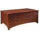 Harvey Ellis Rectangular Storage Cocktail Table 