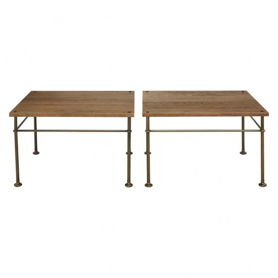 St. Lawrence Metal Bunching Cocktail Table