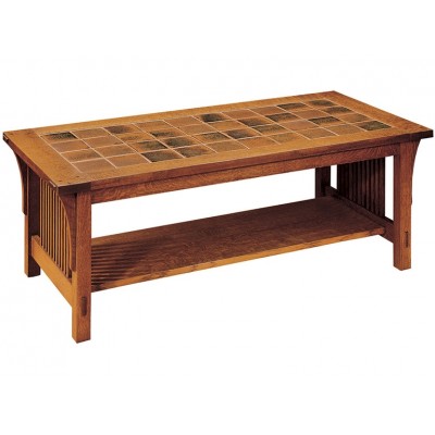 Tile Top Cocktail Table 