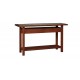 Mission Tile Top Console Table