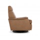 Laurel Saddle-Arm Swivel Recliner