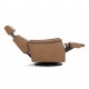Laurel Saddle-Arm Swivel Recliner