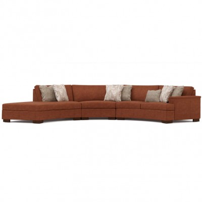 Hayward Large Curved Sectional 