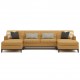 Walnut Grove Tufted-Back U-Shaped Sectional