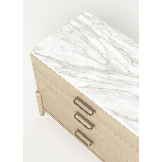 Lucerne 3-Drawer Nightstand Lucerne 3-Drawer Nightstand