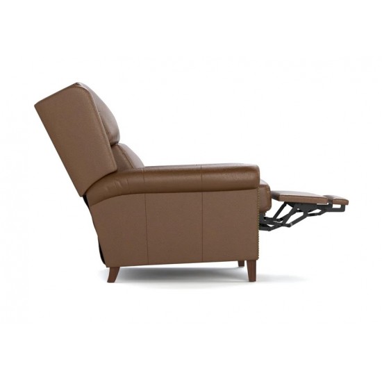 Woodlands Small Roll Arm Recliner with Nails 躺椅