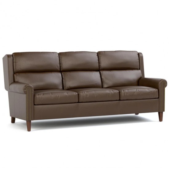 Woodlands Small Roll Arm Sofa with Nails