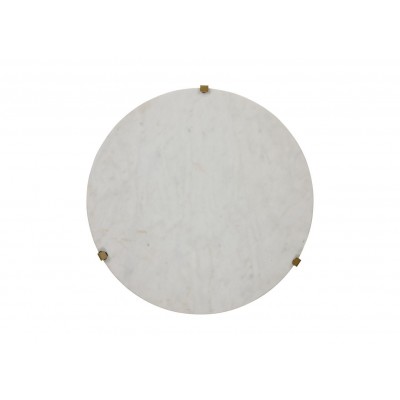 Estella Marble-Top Accent Table