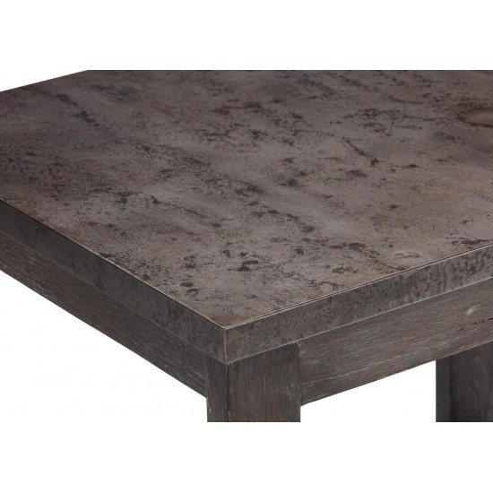 Gannett Metal-Top End Table