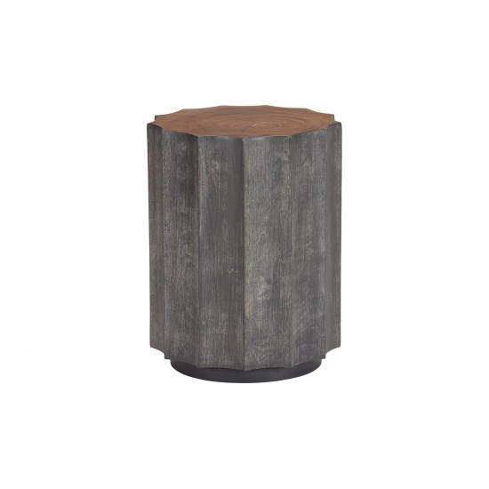 Girard Reclaimed Wood End Table