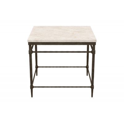 Vida Stone-Top End Table