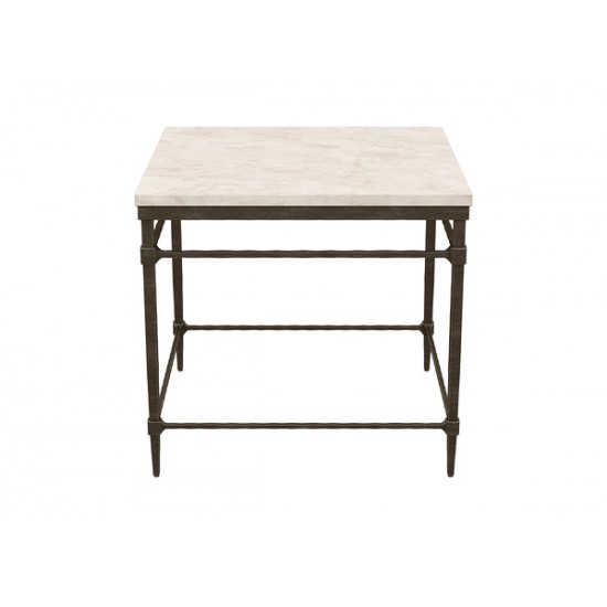 Vida Stone-Top End Table