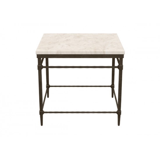 Vida Stone-Top End Table