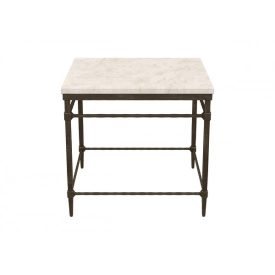 Vida Stone-Top End Table