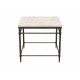 Vida Stone-Top End Table