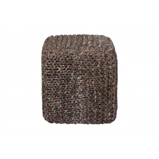 Thea Wool Pouf