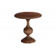 Turner Wood Pedestal Accent Table 