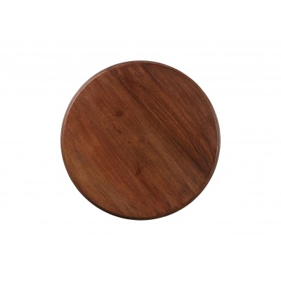 Turner Wood Pedestal Accent Table 