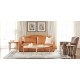 Draper Oval Travertine Coffee Table