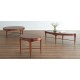Draper Oval Wood Midcentury End Table Draper Oval Wood Midcentury End Table