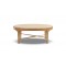 Draper Round Travertine Coffee Table