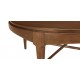 Draper Round Wood Midcentury Coffee Table Draper Round Wood Midcentury Coffee Table