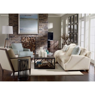 Beam Metal Base Coffee Table