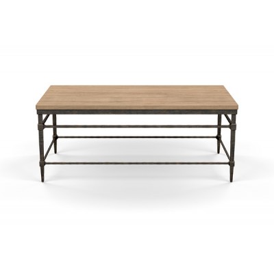 Vida Wood-Top Coffee Table