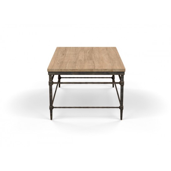 Vida Wood-Top Coffee Table