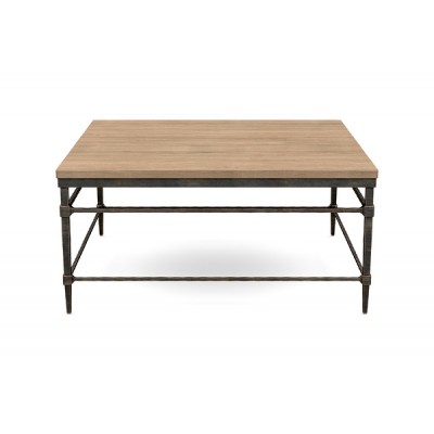 Vida Square Wood-Top Coffee Table