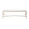 Valeria Stone-Top Rectangular Coffee Table