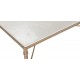 Valeria Stone-Top Square Coffee Table
