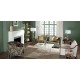 Valeria Stone-Top Square Coffee Table