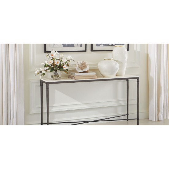 Valeria Stone-Top Console Table
