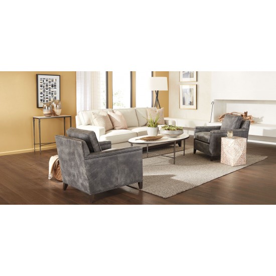 Valeria Stone-Top Console Table