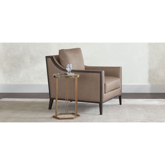 Arden Accent Table, Brass