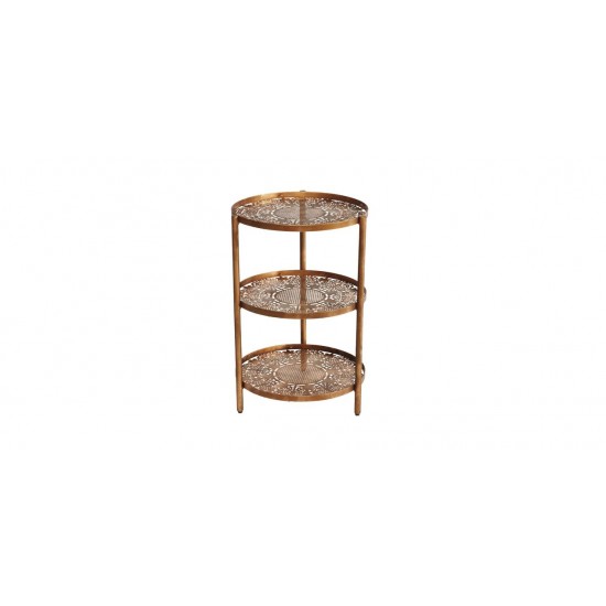 Aurora Lace Accent Table