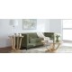 Camille Round Glass-Top Scroll-Base End Table Camille Round Glass-Top Scroll-Base End Table