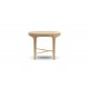 Draper Oval Travertine End Table Draper Oval Travertine End Table