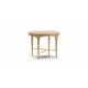 Draper Oval Travertine End Table Draper Oval Travertine End Table