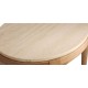 Draper Oval Travertine End Table Draper Oval Travertine End Table