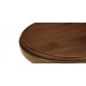 Draper Oval Wood Midcentury End Table Draper Oval Wood Midcentury End Table