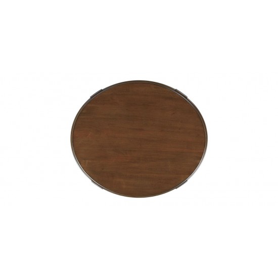Draper Oval Wood Midcentury End Table Draper Oval Wood Midcentury End Table